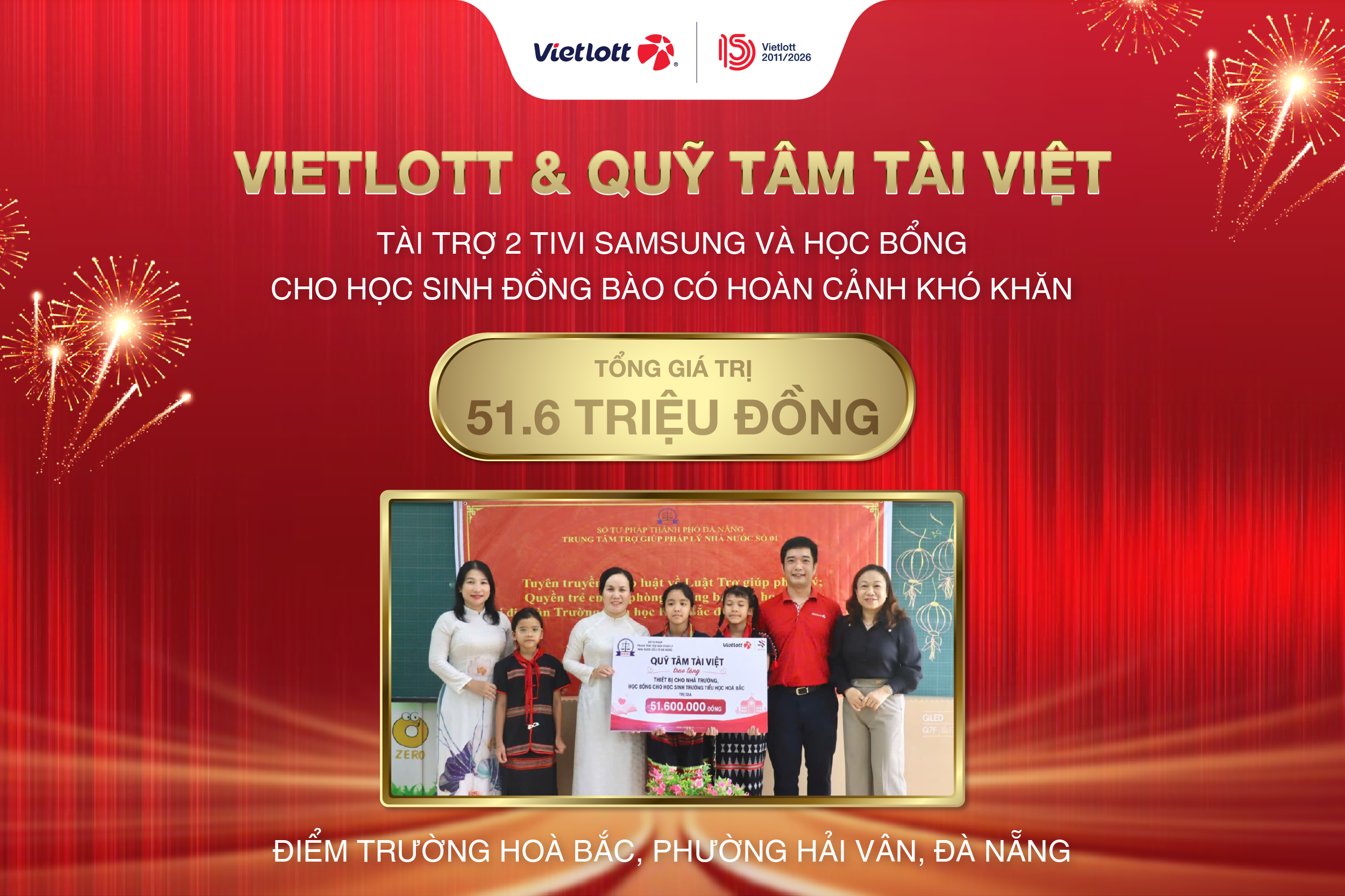 Vietlott và Quỹ Tâm Tài Việt: Lan Tỏa Pháp Luật, Tiếp Sức Yêu Thương Cho Trẻ Em Cơ Tu