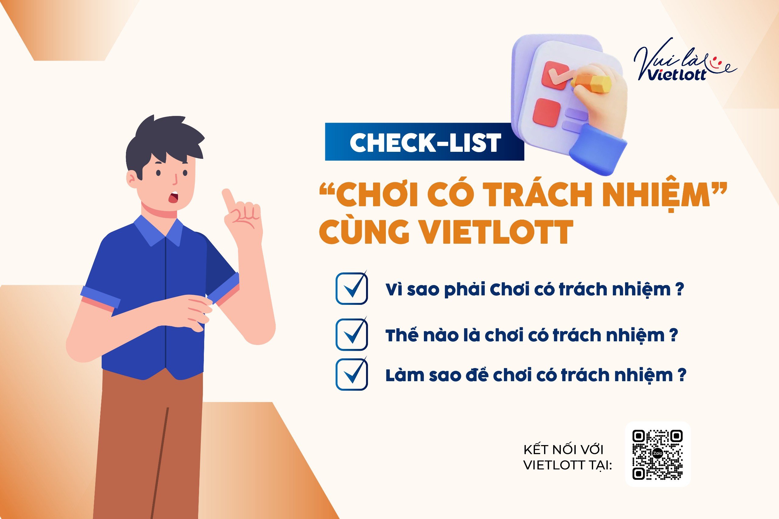 Checklist: Chơi có trách nhiệm